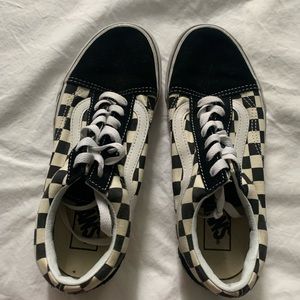 Checkered Vans
